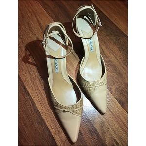 Alfani Beige Ankle Strap Sandals